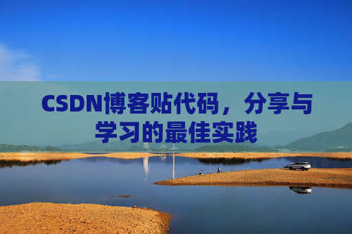 CSDN博客贴代码，分享与学习的最佳实践